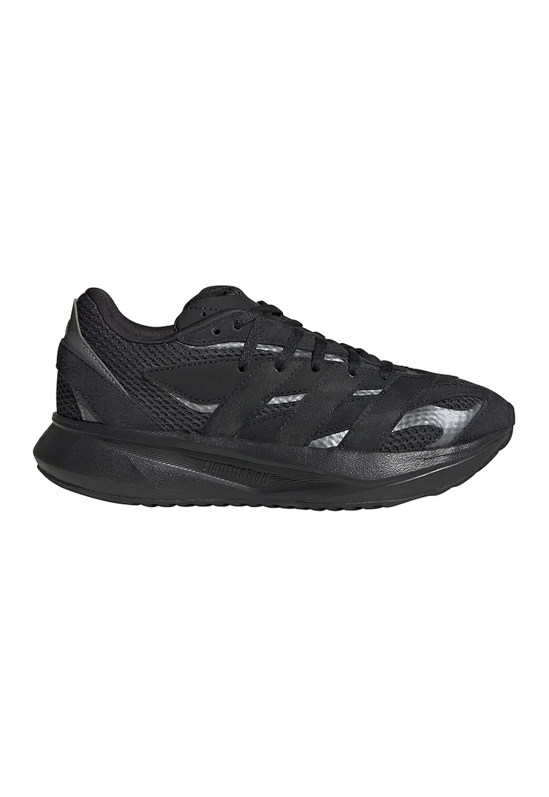 Pantofi sport Lightblaze cu garnituri din piele, Negru/Gri