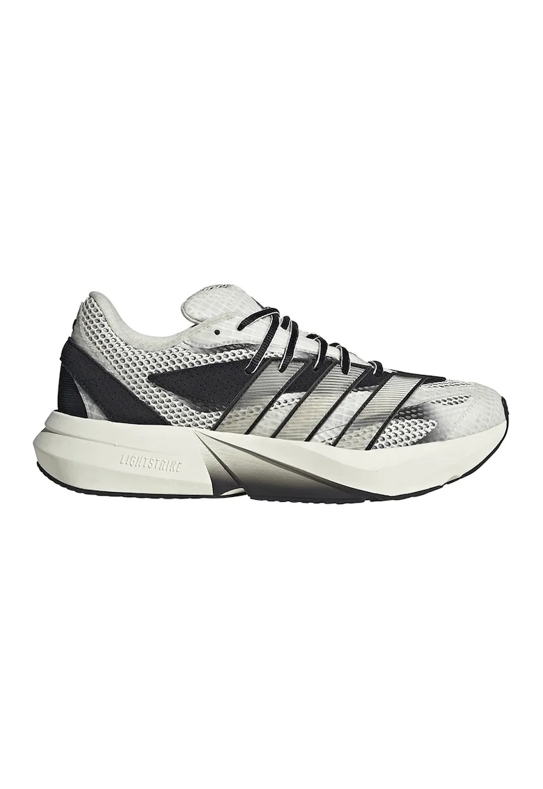 Pantofi sport din plasa cu detalii contrastante Lightblaze, Negru/Alb murdar