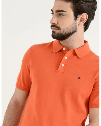Tricou polo Essential, Portocaliu