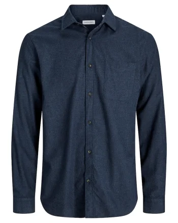 Camasa Barbati, Jack Jones, 50% bumbac, 50% bumbac organicdwqf, Bleumarin