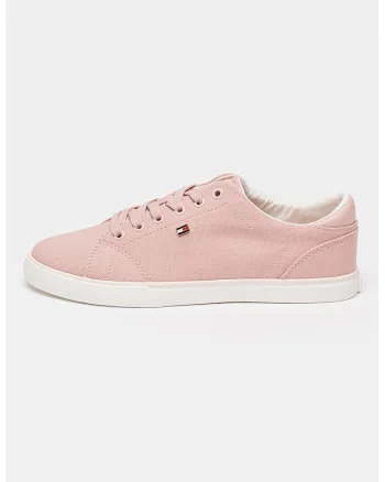 Pantofi sport low-cut din panza, Roz