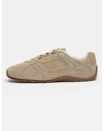 Pantofi sport Archive din piele intoarsa, Kaki