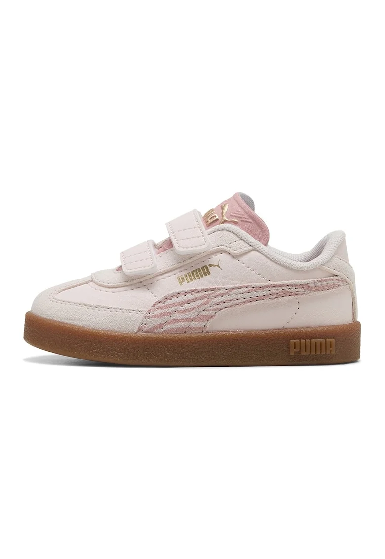 Pantofi sport Club II Era Exploro V cu garnituri de piele intoarsa, Roz pal