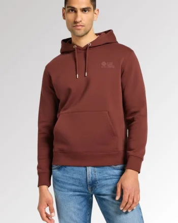 Hanorac barbati  Seasonal, bumbac, regular fit, visiniu
