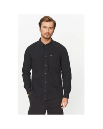 Camasa barbati,  303283865, Bumbac, Negru, Negru