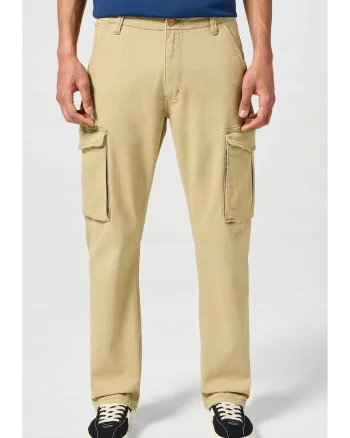 Pantaloni barbati,  Cargo, bumbac, bej
