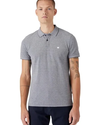 Tricou polo barbati REFINED,  Bumbac, Gri,