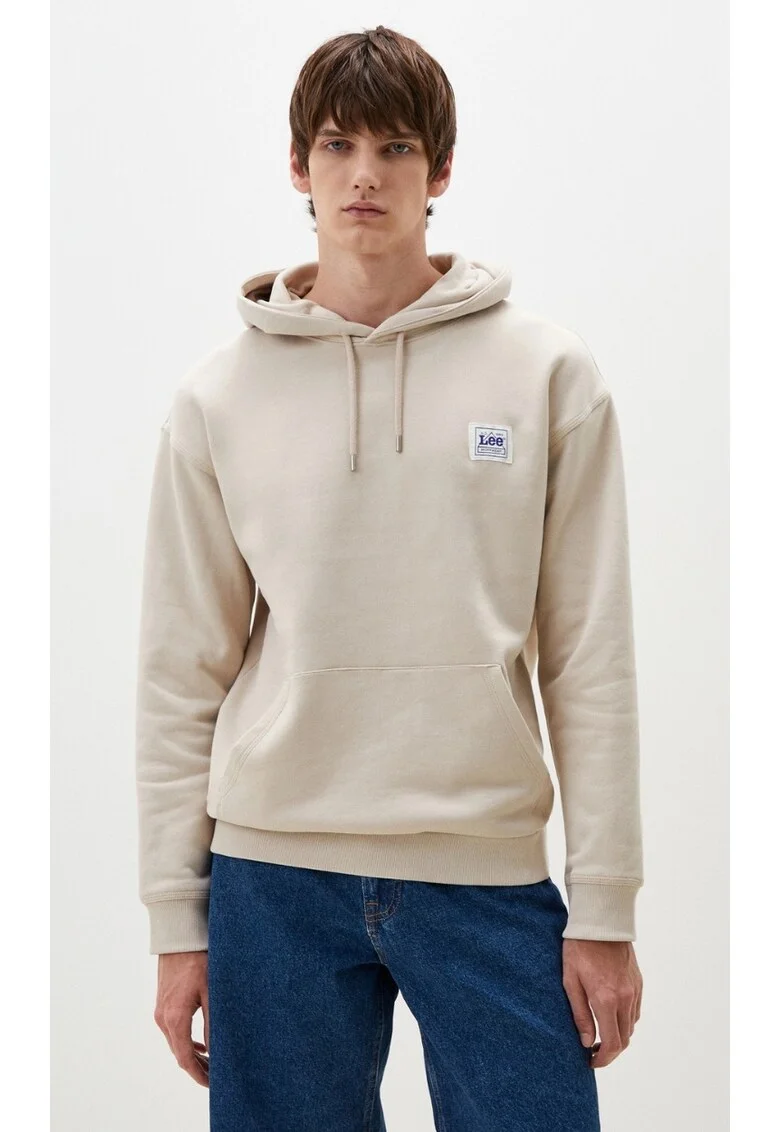 Hanorac barbati,  WORKWEAR WW HOODIE, bumbac 100%, alb