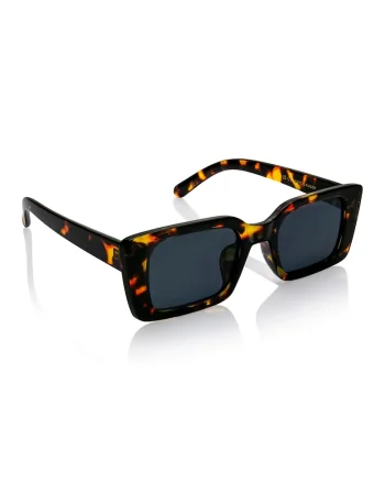 Ochelari de soare unisex cu lentile polarizatedwqf, Negru/Portocaliu