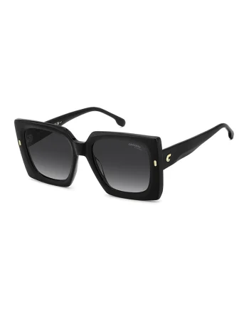 Ochelari de soare patrati, Auriu/Negru