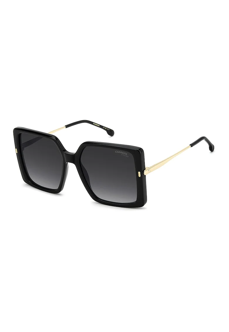 Ochelari de soare patrati cu lentile in degrade, Negru