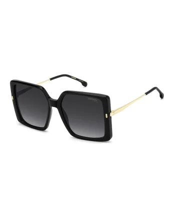 Ochelari de soare patrati cu lentile in degrade, Negru