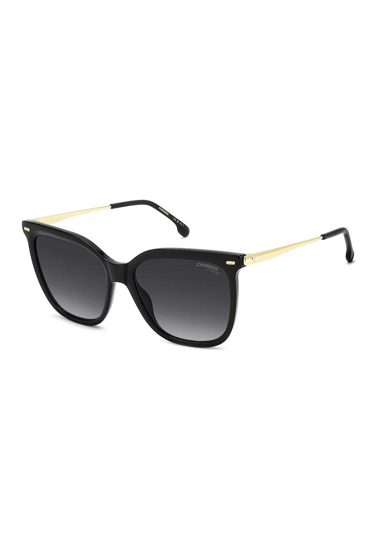 Ochelari de soare butterfly cu lentile in degrade, Auriu/Negru