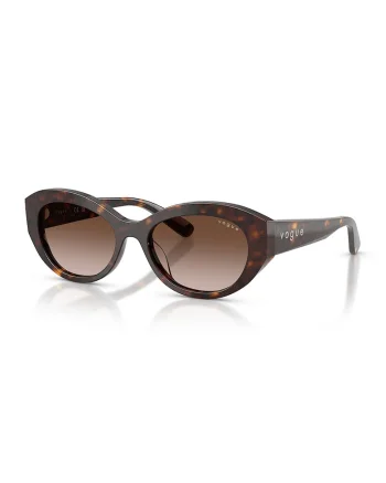 Ochelari de soare cat-eye cu model tortoise, Maro