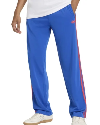 Pantaloni de trening cu talie elastica Firebird, Coral/Albastru