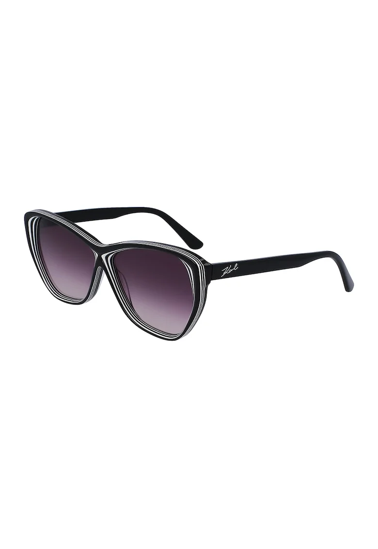 Ochelari de soare cat-eye cu lentile in degrade