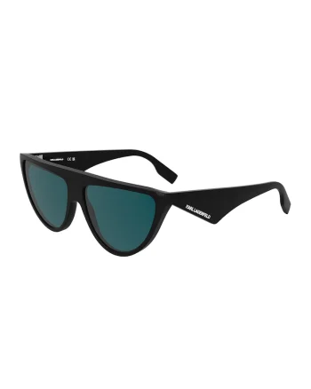 Ochelari de soare cat-eye cu lentile in degrade, Negru
