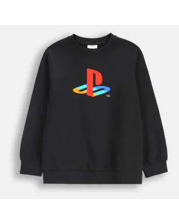 Bluza sport cu logo PlayStation