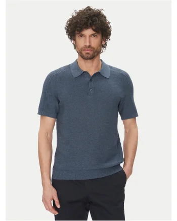 Tricou barbati  albastru bleumarin, bumbac