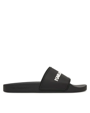 Slapi barbati,  plastic, negru