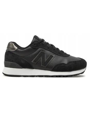 Pantofi sport cu garnituri de piele intoarsa 515, Negru