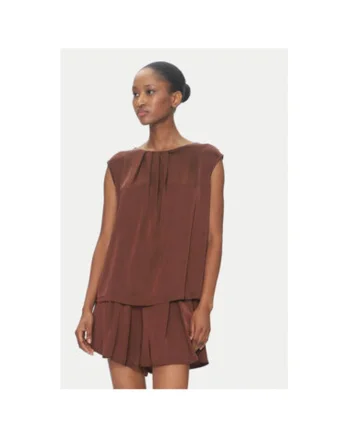 Bluza dama  TD0763, Viscoza, Maro