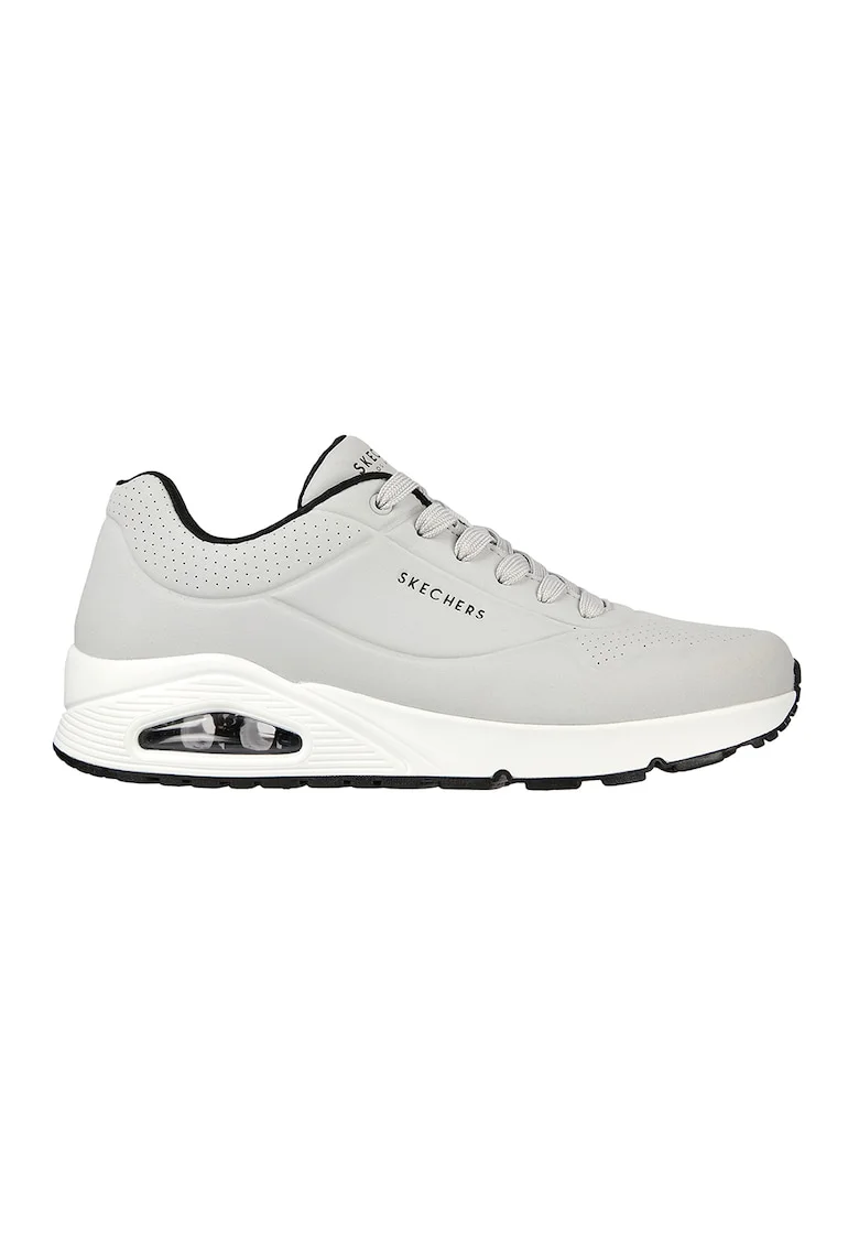 Pantofi sport de piele ecologica Uno Stand On Air, Gri
