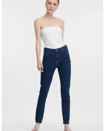 Blugi skinny, Bleumarin