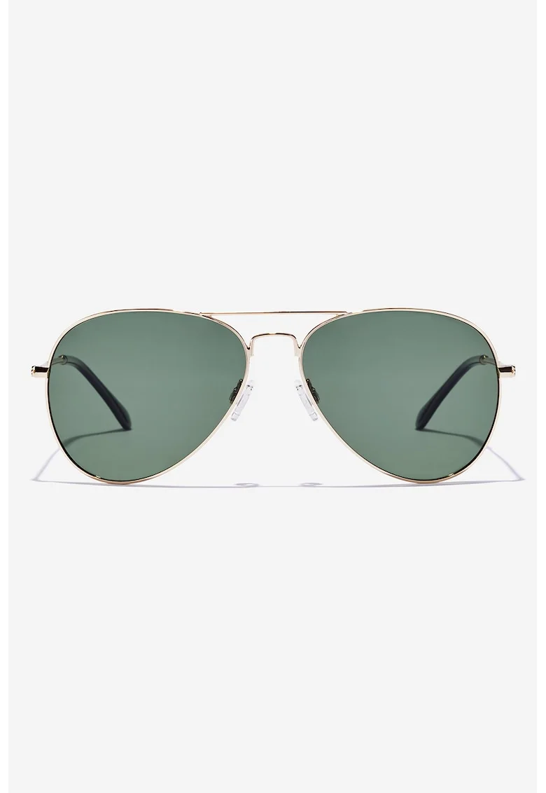 Ochelari de soare unisex aviator cu lentile polarizate, Auriu