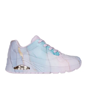 Pantofi sport Uno Marbel Marvel, Lila/Albastru deschis