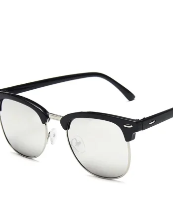 Ochelari de soare unisex, SG056, Negru/Gri