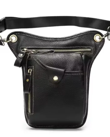Geanta pentru barbati, Tavix GT3796, piele naturala, Negru