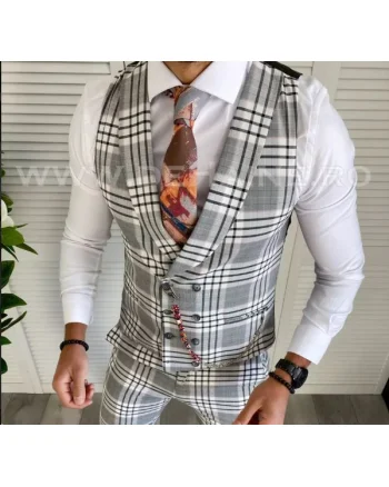 Vesta barbati eleganta slim fit 11933 O1-3.1