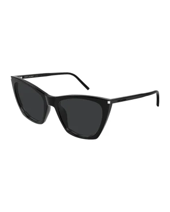Ochelari de soare cat eye Kate, Negru stins