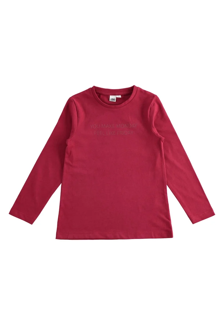 Bluza cu imprimeu pentru fete,  4.3926, Visiniu
