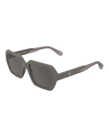 Ochelari de soare dreptunghiulari cu model unisex, Grej