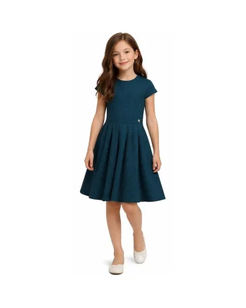 Rochie fete  J5RK27, Albastru