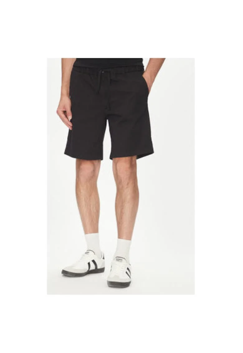 Pantaloni scurti barbati Jack Jones, 12274983, Bumbac, Bej, Negru