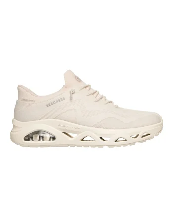 Pantofi sport step-ins Uno Glide, Alb fildes