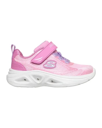 Pantofi sport Sola Glow 2.0 de plasa cu LED, Roz aprins/Roz pastel