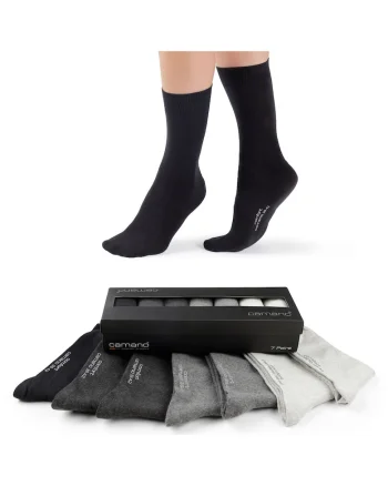 Set de sosete unisex Comfort - 7 perechi, Gri