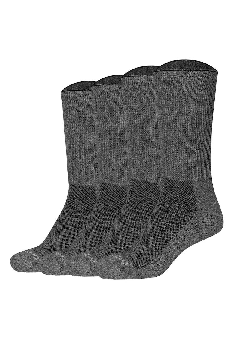 Set de sosete lungi unisex pentru diabetici - 4 perechi, Gri inchis