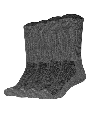 Set de sosete lungi unisex pentru diabetici - 4 perechi, Gri inchis