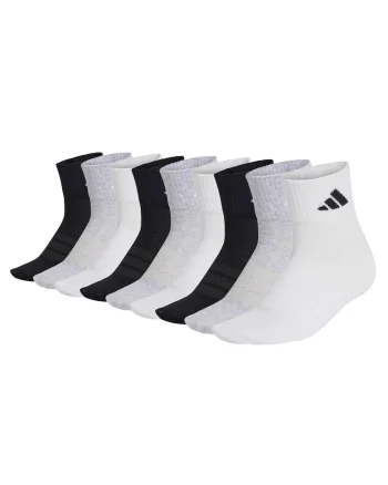 Set de sosete pana la glezna Thin & Light Sportswear - 9 perechi, Alb/Negru/Gri