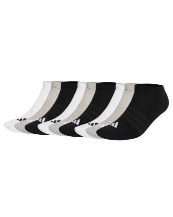 Set de sosete unisex din amestec de bumbac cu logo - 9 perechi, Alb/Negru/Gri
