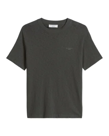 Marc O'Polo, Tricou regular fit din bumbac organic, Gri inchis
