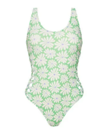 Costum de baie dama, Verde