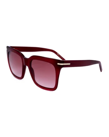 Ochelari de soare butterfly cu lentile in degrade, Visiniu