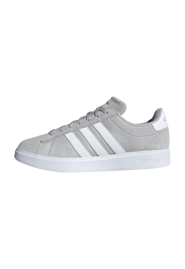 Pantofi sport low-cut Grand Court, Alb/Gri deschis