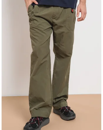 Pantaloni relaxed fit uni, Verde masliniu